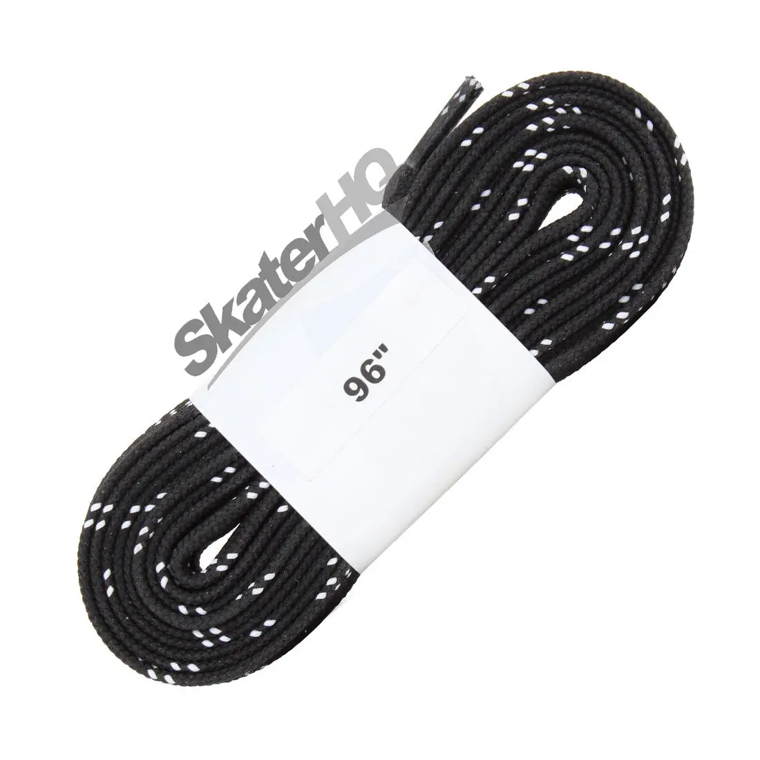 Riedell Solaris 96 Waxed Laces - Black/White 1