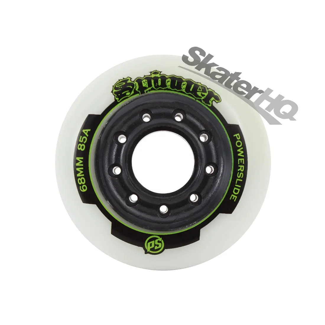 Powerslide Spinner 68Mm/85A 4Pk - White 1