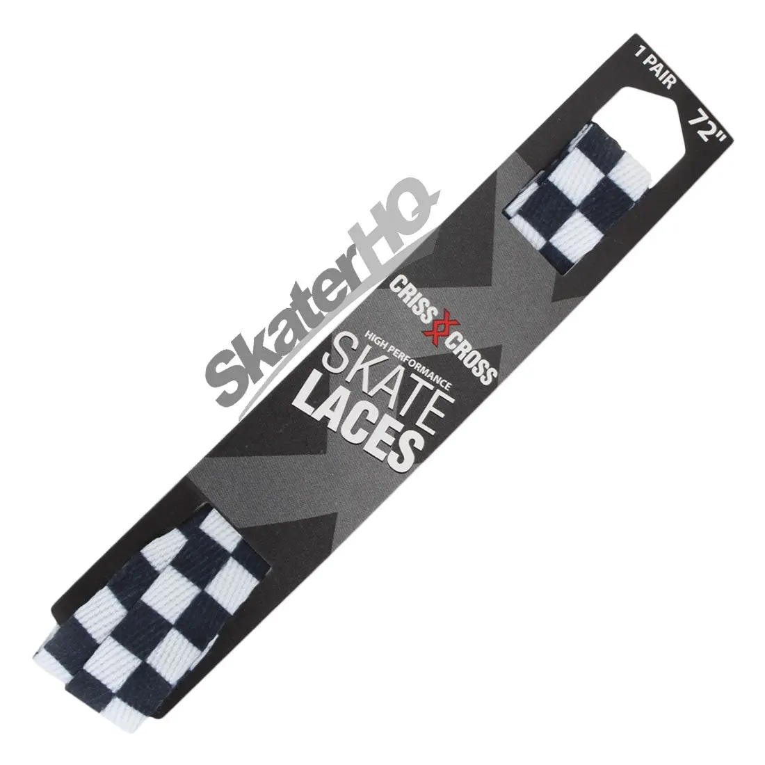 Riedell Criss-Cross Laces 72 Fat - Checkered 1