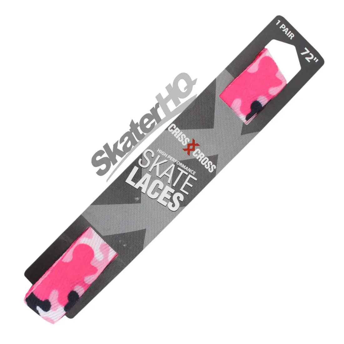 Riedell Criss-Cross Laces 72 Fat - Pink Camo 1