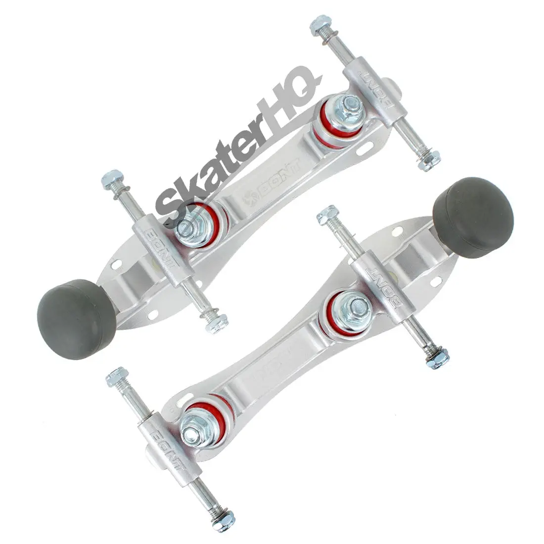 Bont Tracer Derby Plates 8.0 Inch - Silver 1