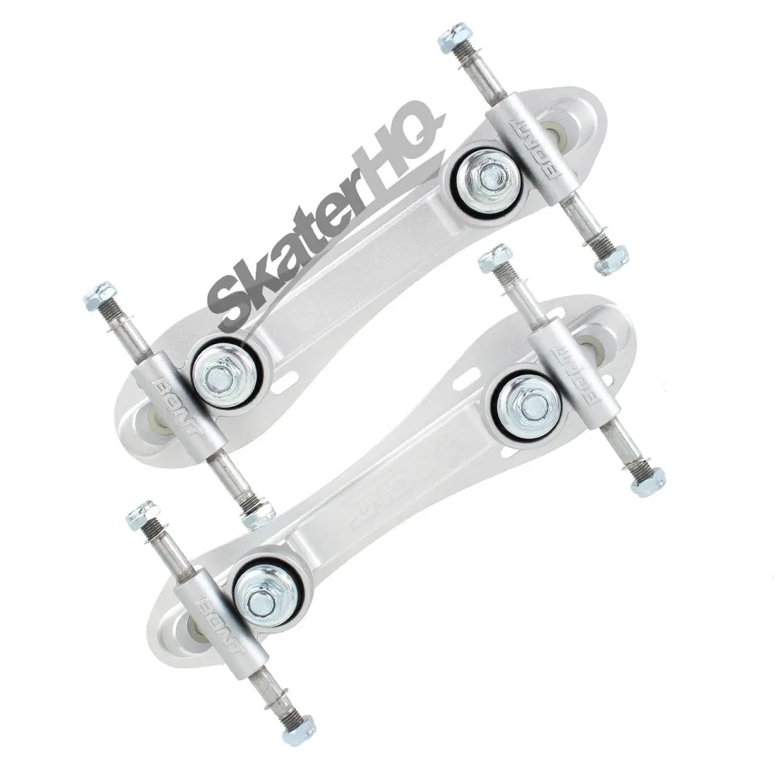 Bont Tracer Speed Plates 6.5 - Silver 1