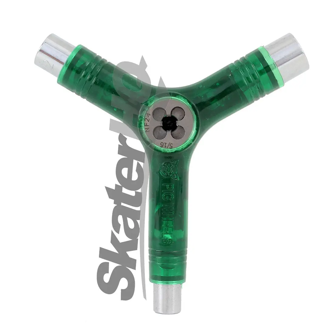 Pig Rethreading Y-Tool - Trans Green 1