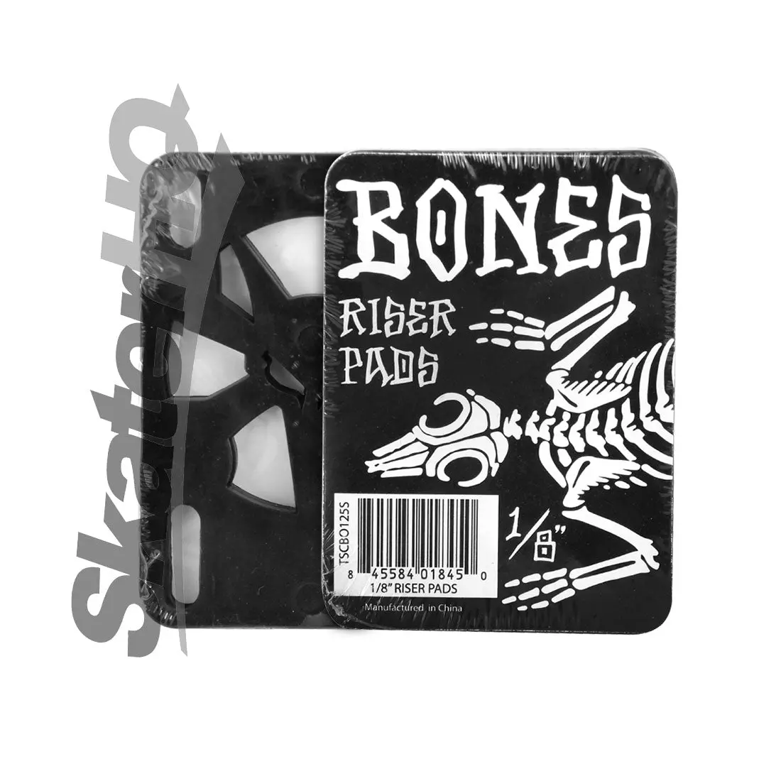 Bones 1/8 Inch Hard Risers - Black 1
