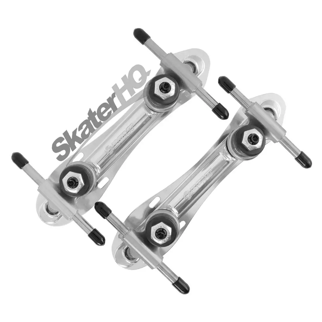 Bont Zeus Speed Plates 155Mm - Silver 1