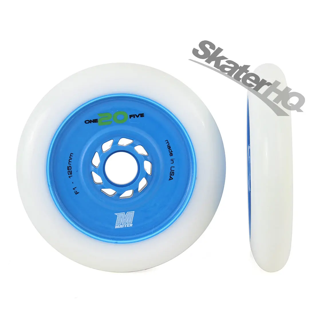 Matter One20five F1 Disc Core 125Mm/86A 6Pk - White/Blue 1