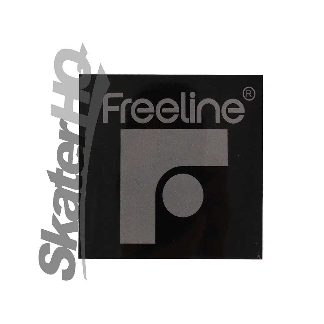 Freeline Logo Sticker - Black/Grey 1