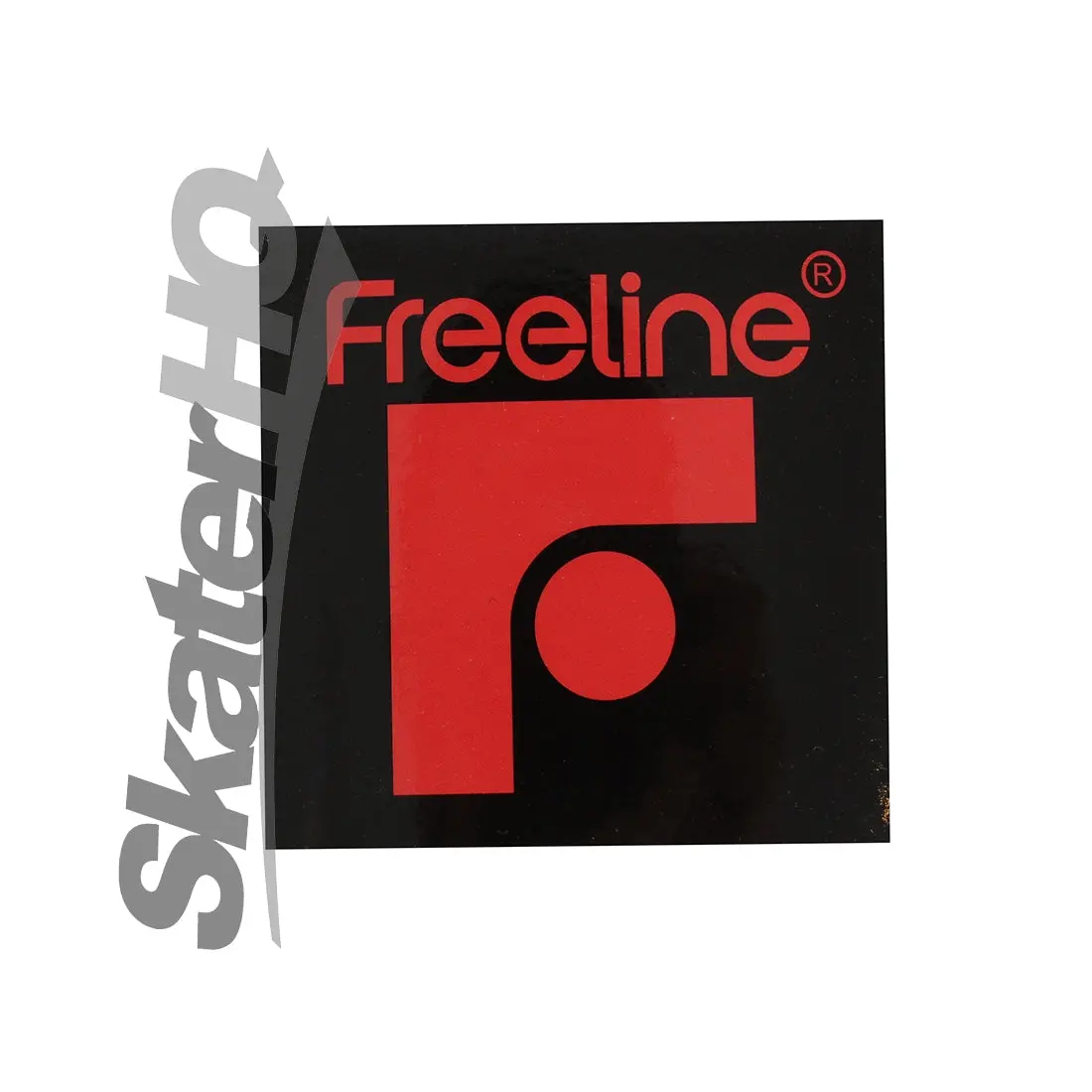 Freeline Logo Sticker - Black/Red 1