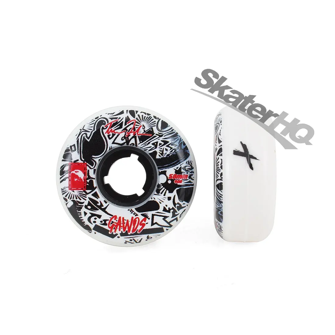 Gawds Franken Full Radius 58Mm/90A 4Pk 1