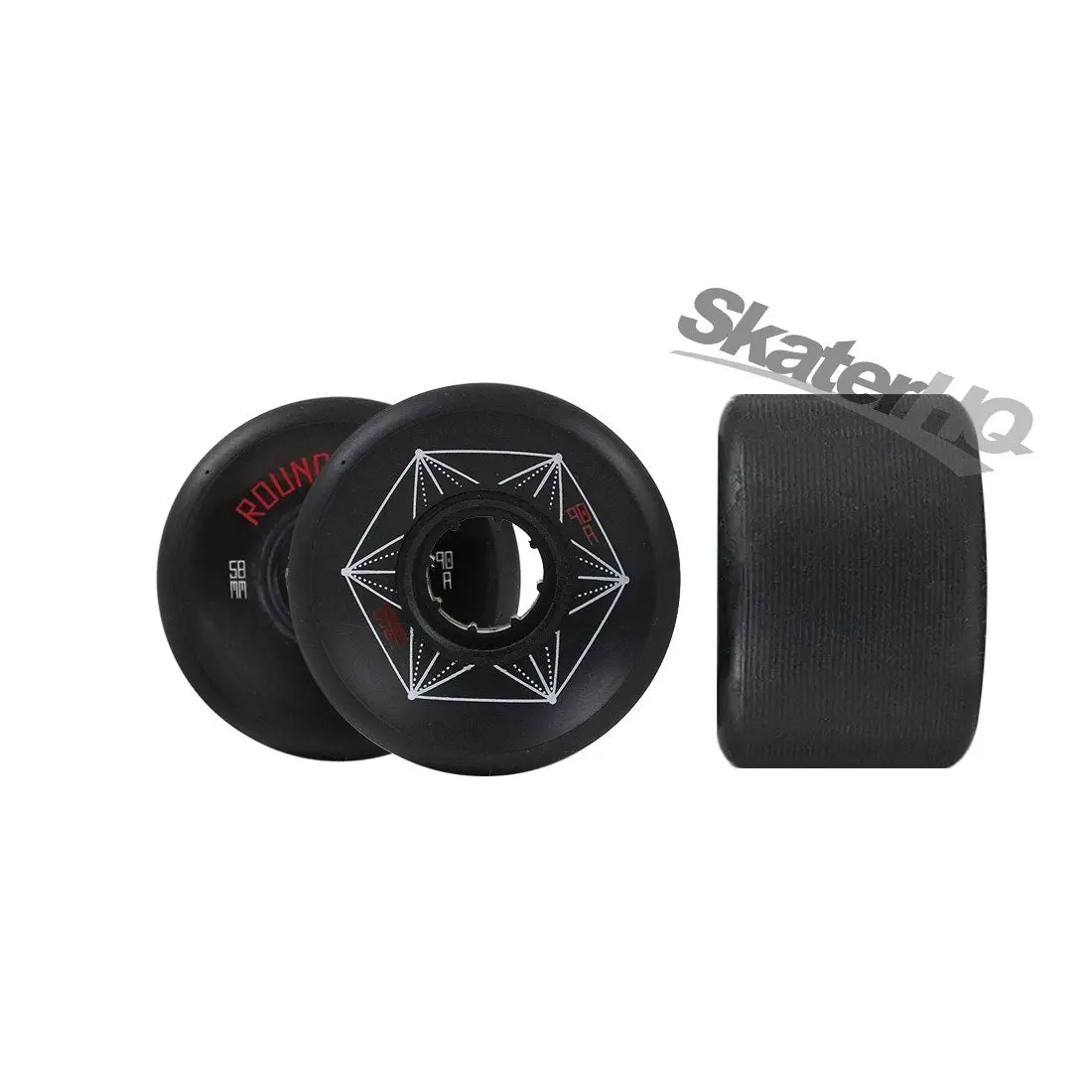 Carver Roundhouse Park 58Mm 90A 4Pk - Black 1