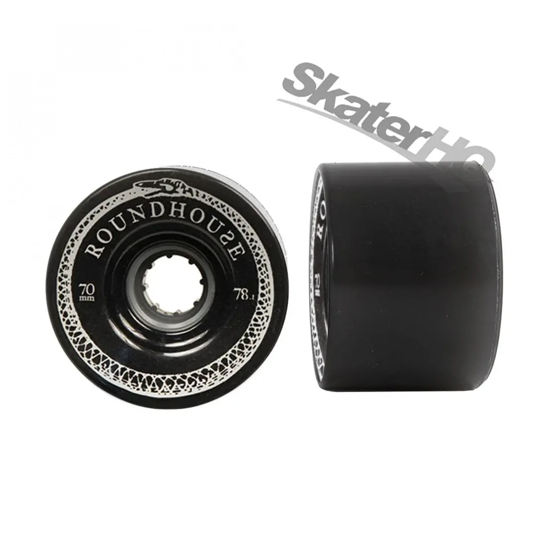 Carver Roundhouse 70Mm/78A 4Pk Wheels - Black 1
