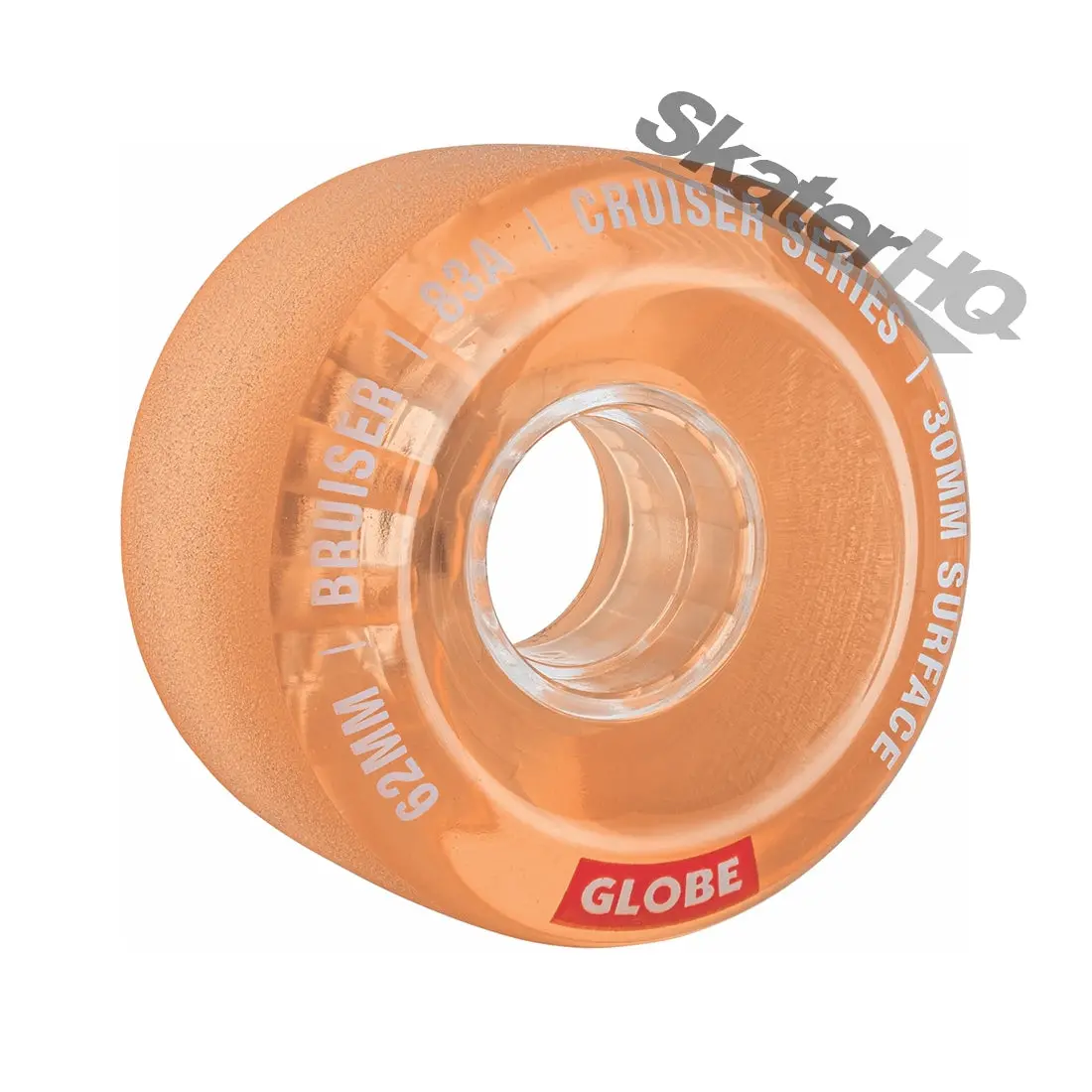 Globe Bruiser 62Mm/83A 4Pk - Clear Coral 1