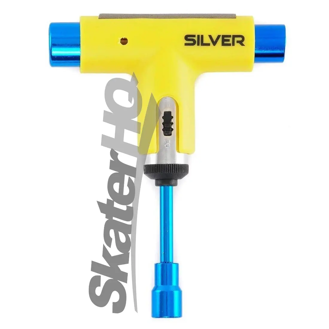 Silver Ratchet Tool - Neon Yellow/Blue 1