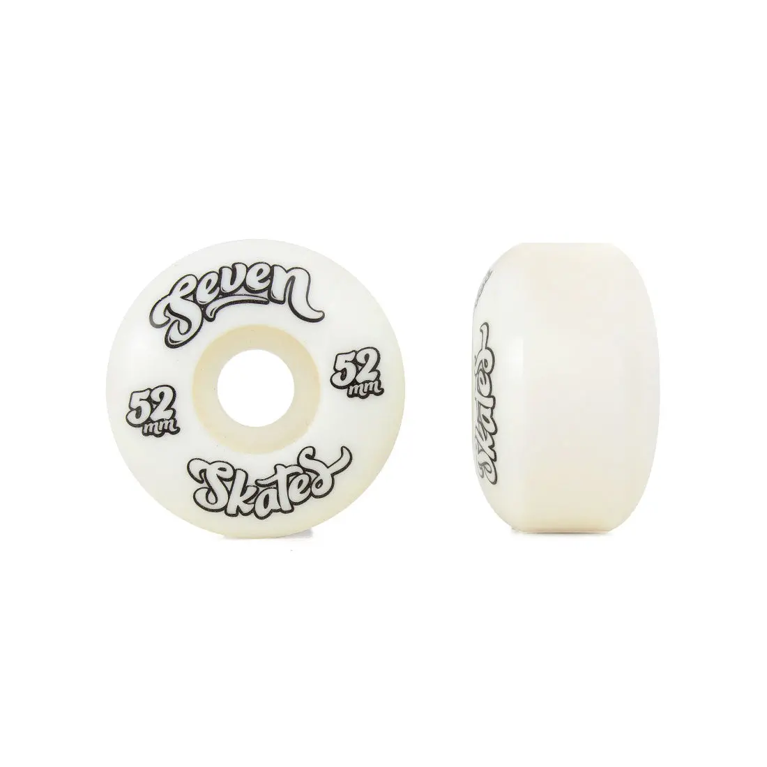 Seven 52Mm Wheel 4Pk - White 1