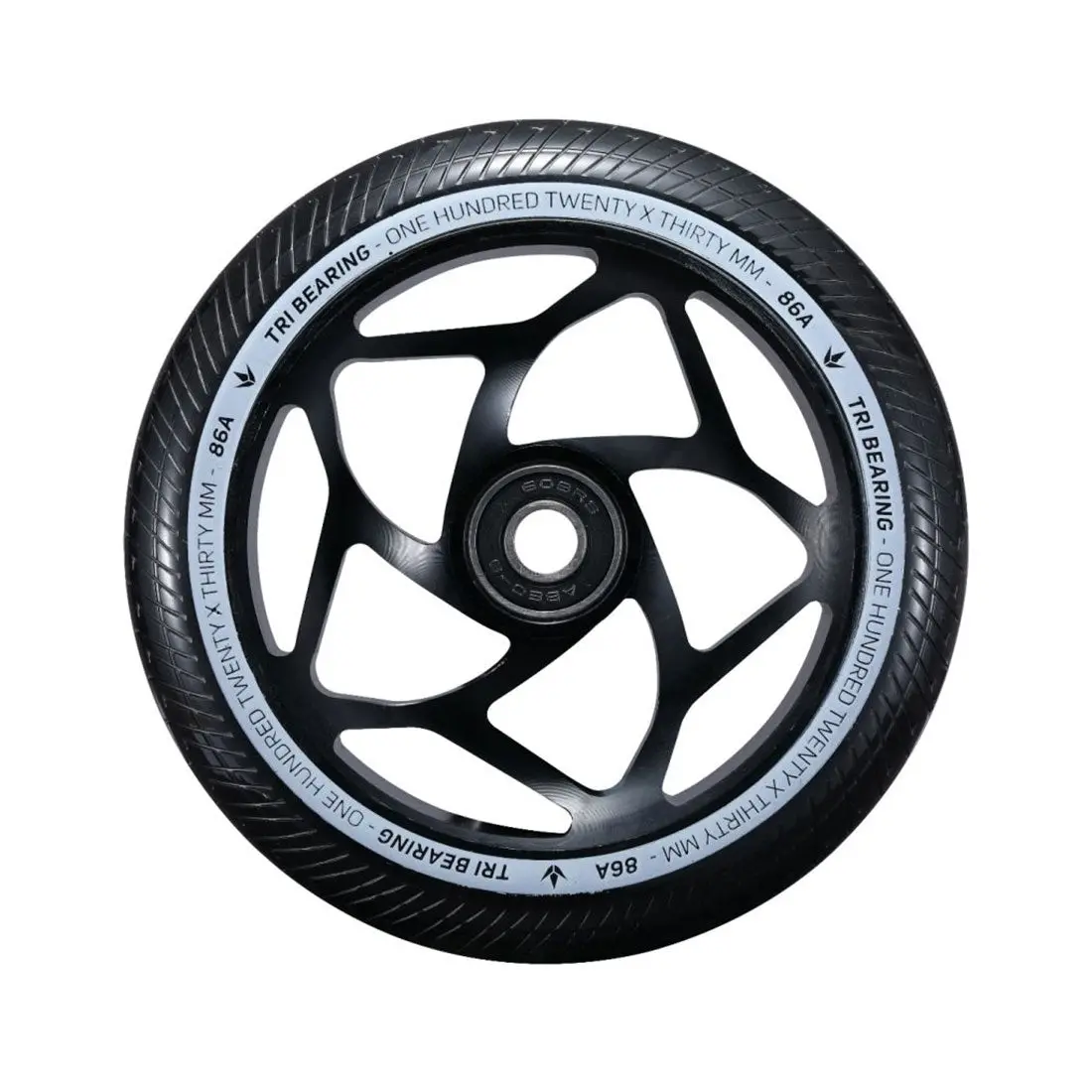 Envy Tri-Bearing 120X30mm Wheel - Black 1