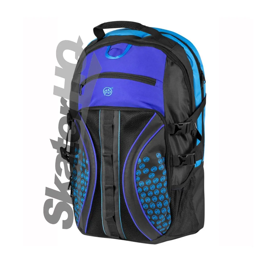 Powerslide Phuzion Skate Bag - Black/Blue 1