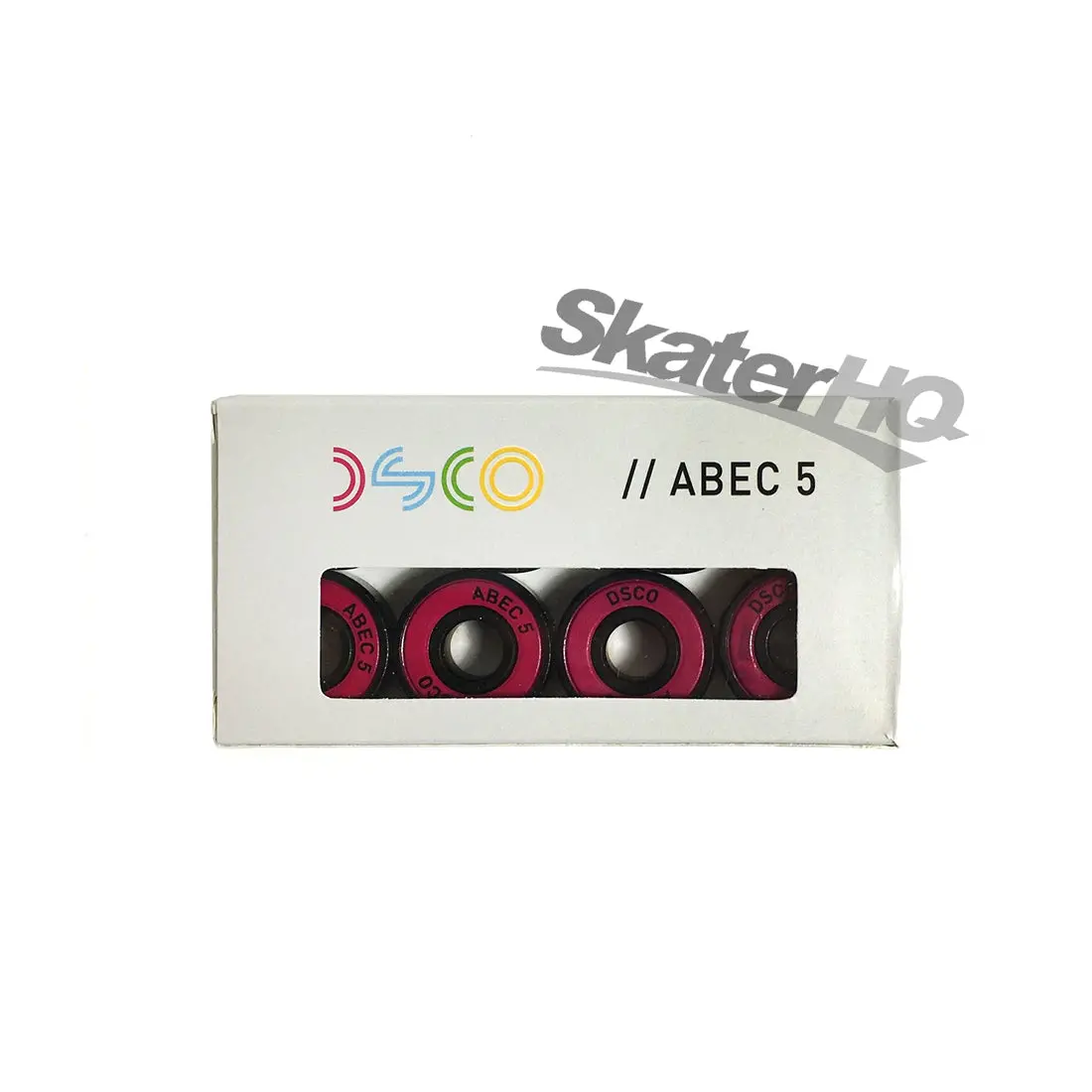 Dsco Abec 5 Bearings 8Pk - Pink 1