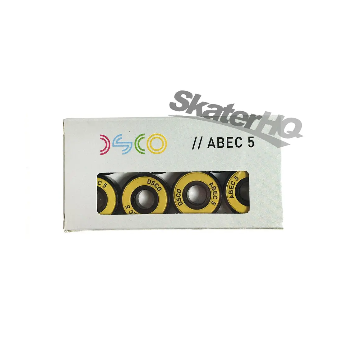 Dsco Abec 5 Bearings 8Pk - Yellow 1