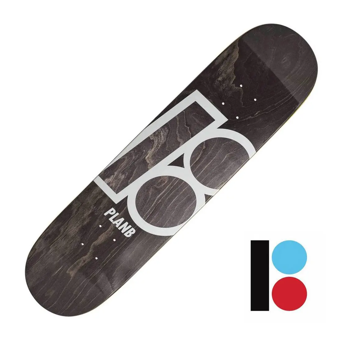 Plan B Team B Stain 8.5 Deck - Black 1