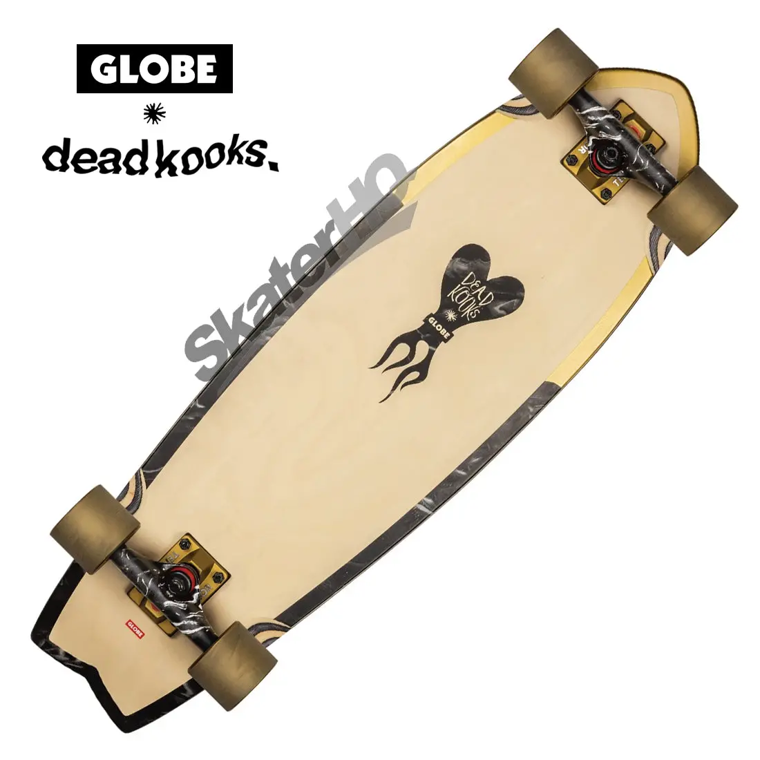 Globe Dead Kooks Sun City 30 Complete - Gold/Marble 1