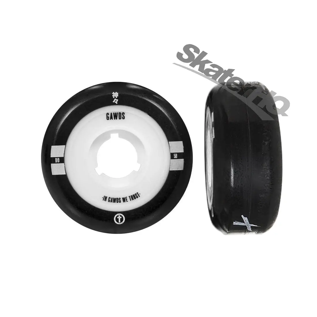 Gawds Pro Dual Density 58Mm 4Pk - Black/White 1