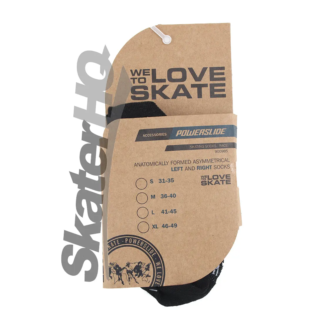 Powerslide Race Socks - 13C-4Us Eu31-35 1