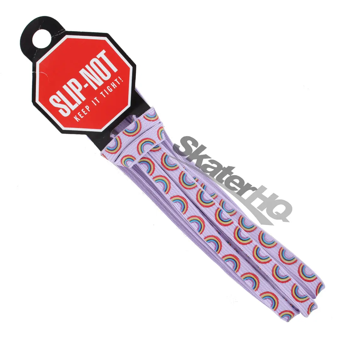 Slip-Not 72In Laces Pair - Lilac Rainbow 1