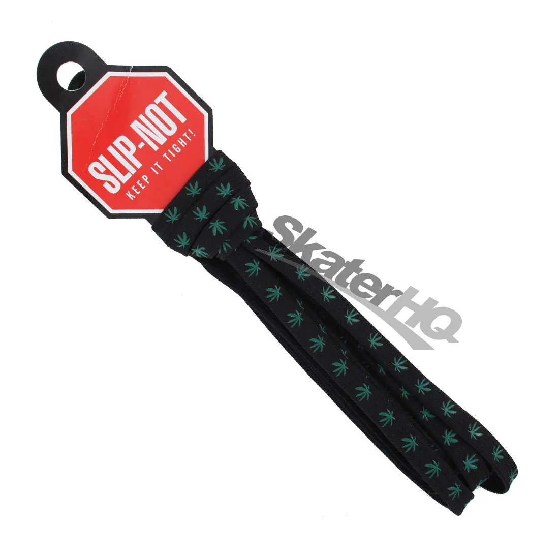 Slip-Not 72In Laces Pair - Black Leaves 1
