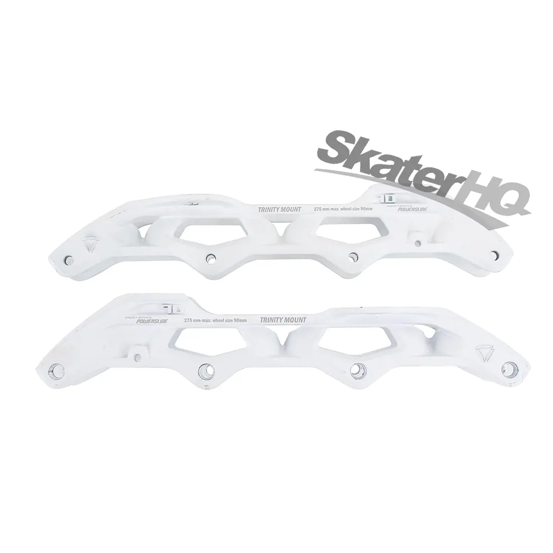 Powerslide Trinity Elite 90 Frame Set - White 1