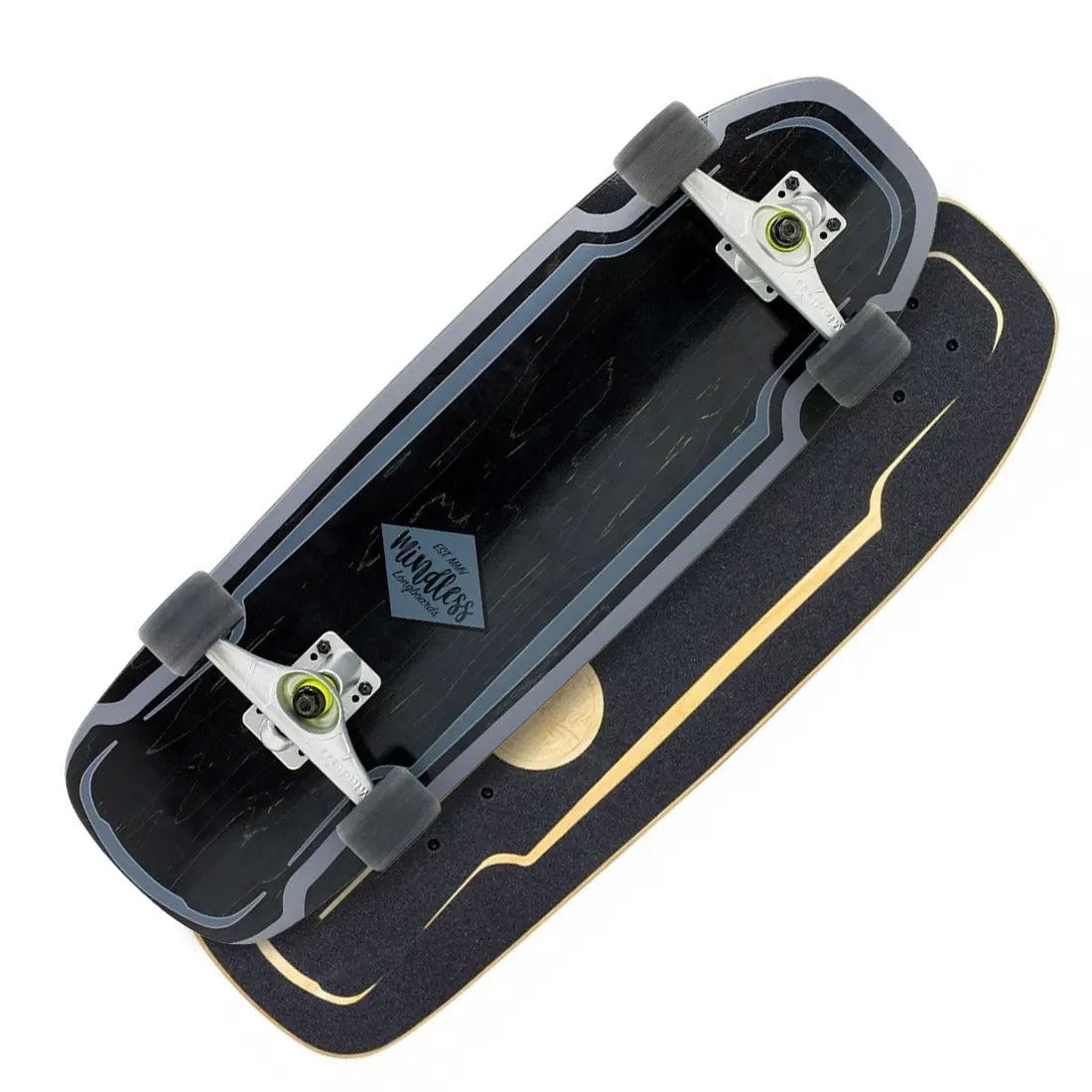 Mindless 30 Surfskate Complete - Black 1
