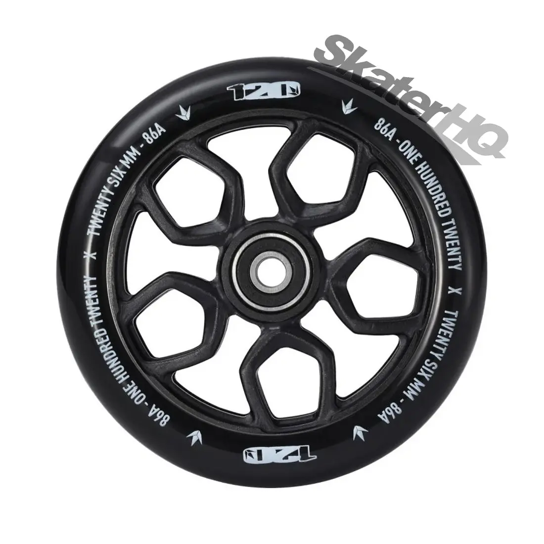 Envy Lambo 120Mm/86A Wheel - Black 1