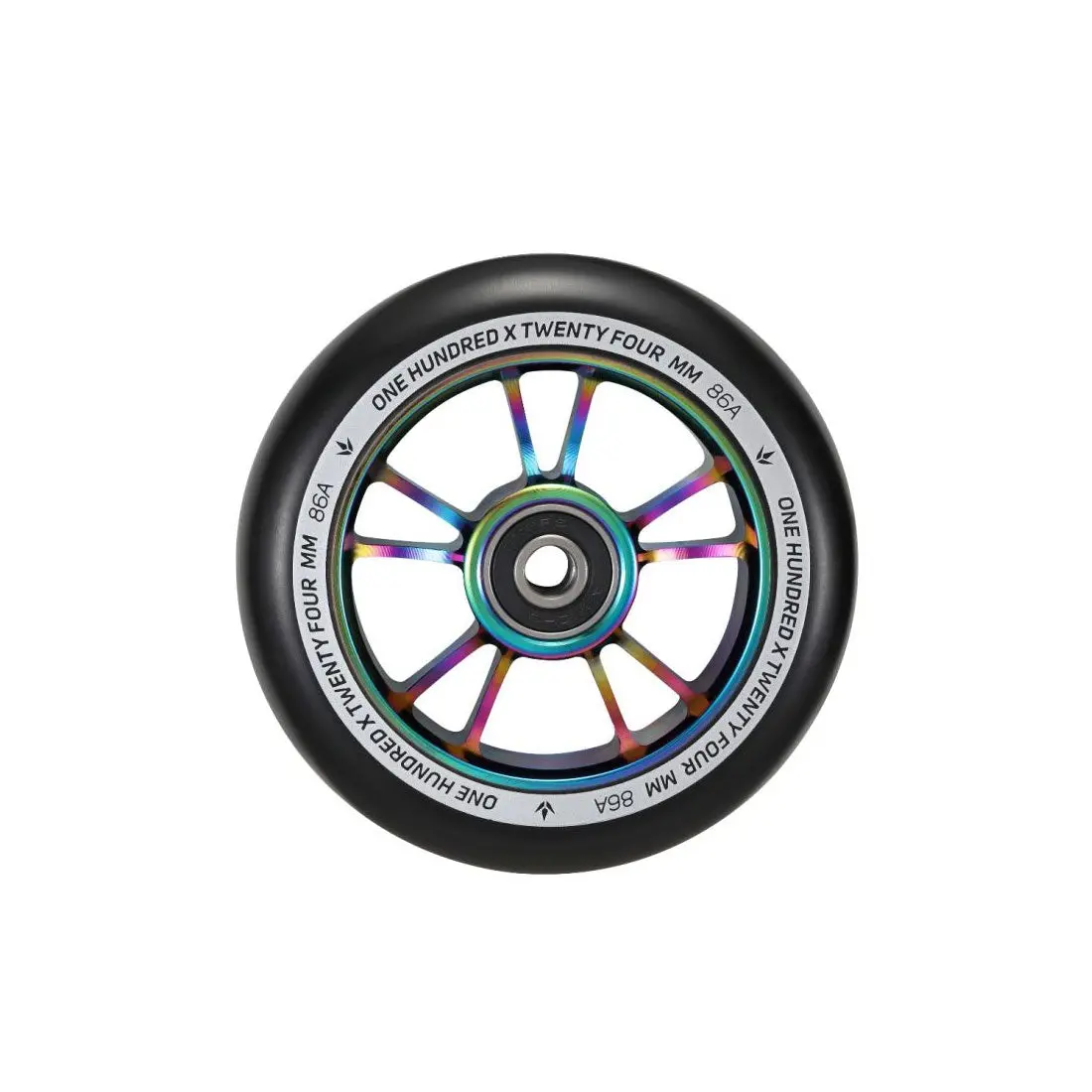 Envy 100Mm Wheel - Black/Oil Slick 1