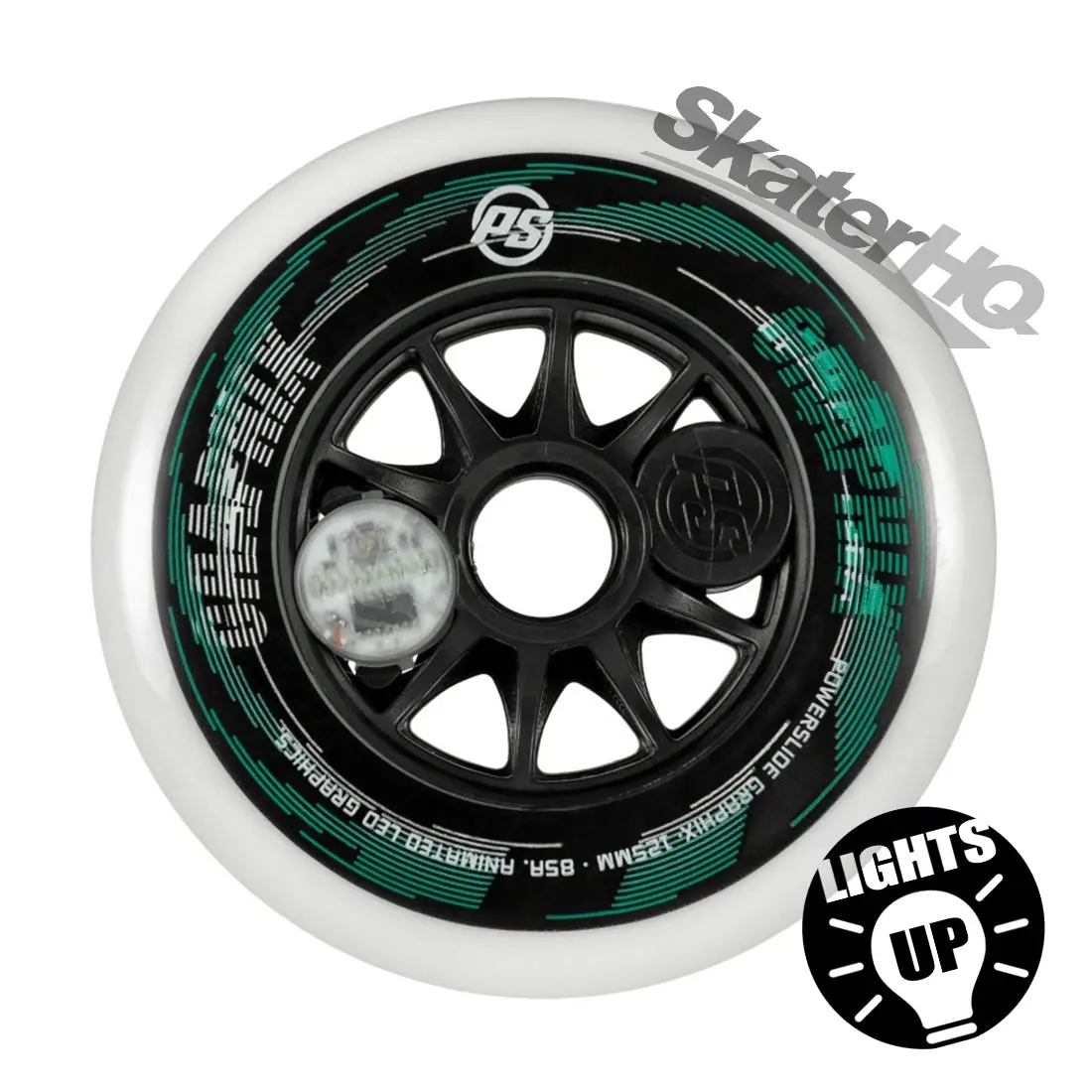 Powerslide Graphix Led 125Mm Right - Single 1