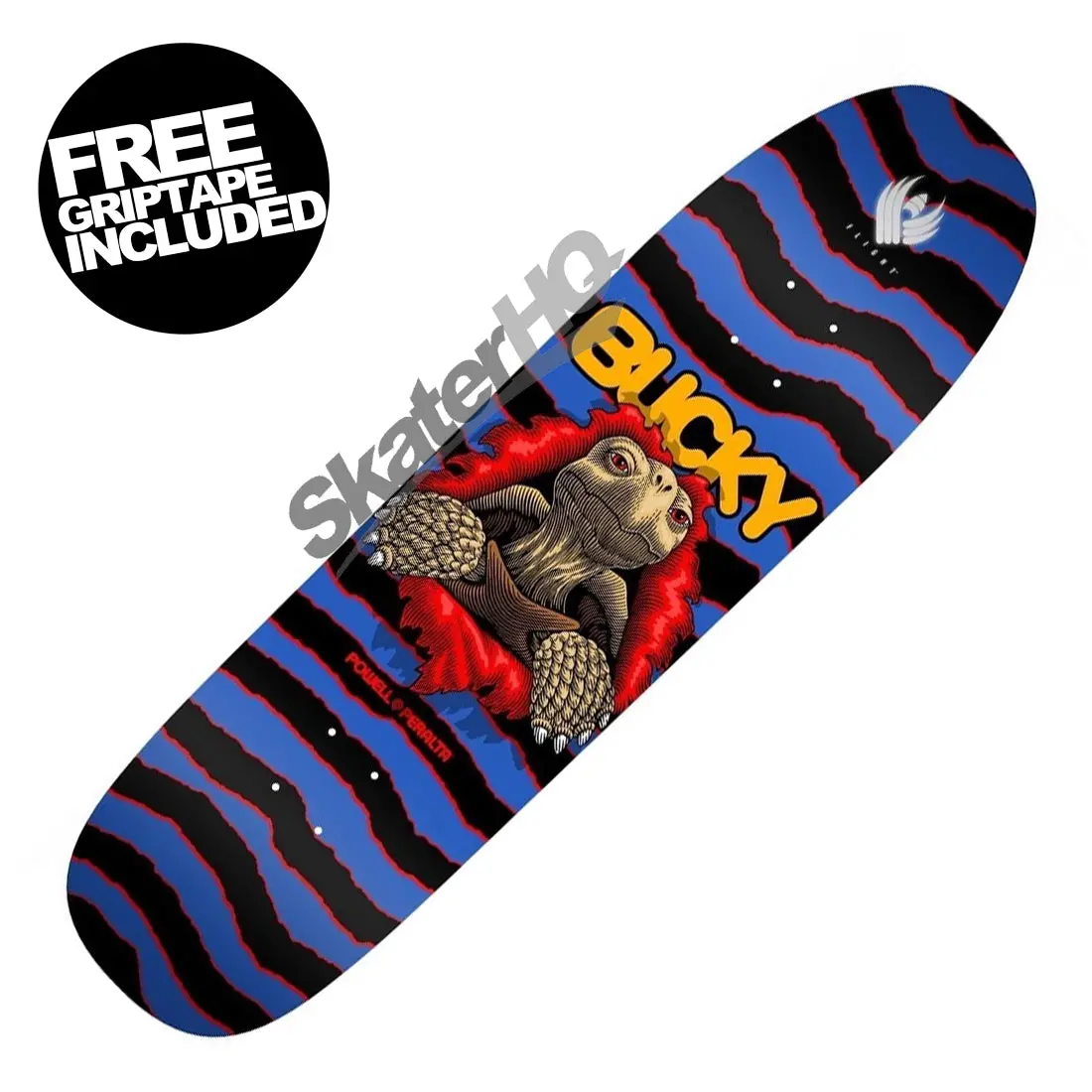 Powell Peralta Flight Lasek 8.62 Tortoise Deck - Black/Blue 1