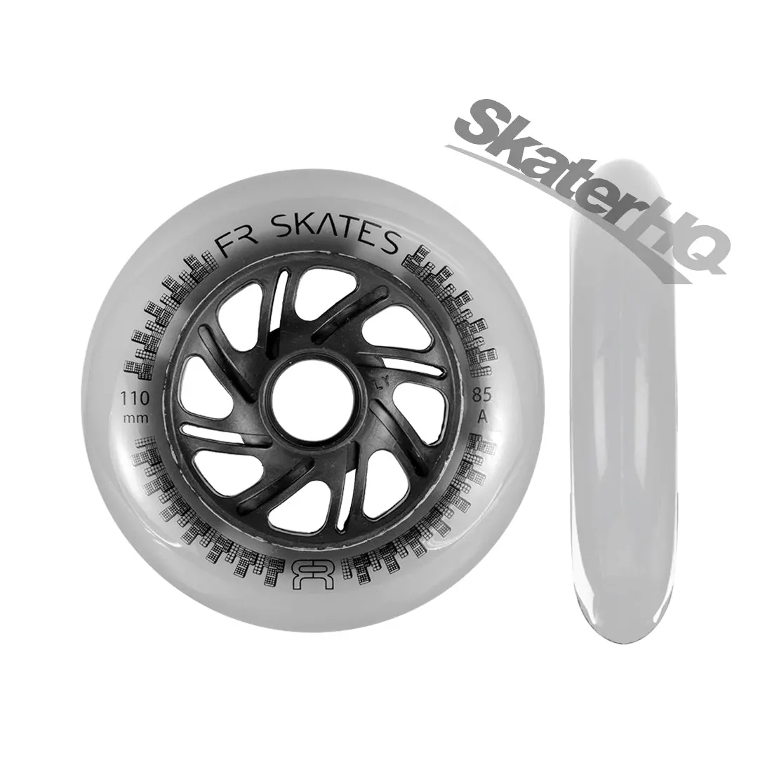 Fr Downtown 110Mm 85A 6Pk - Clear Grey 1