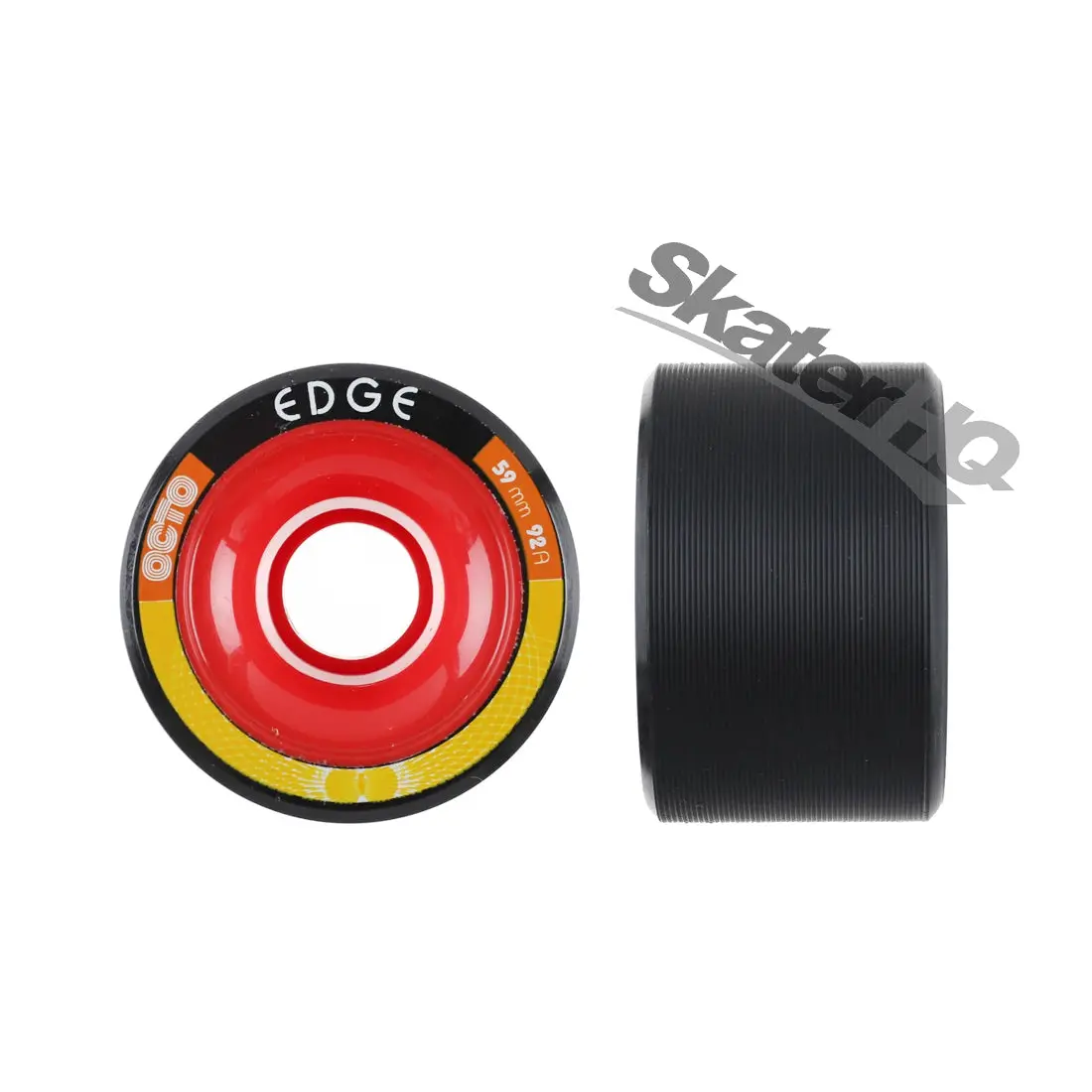 Octo Edge 59Mm 92A 8Pk - Black/Red 1