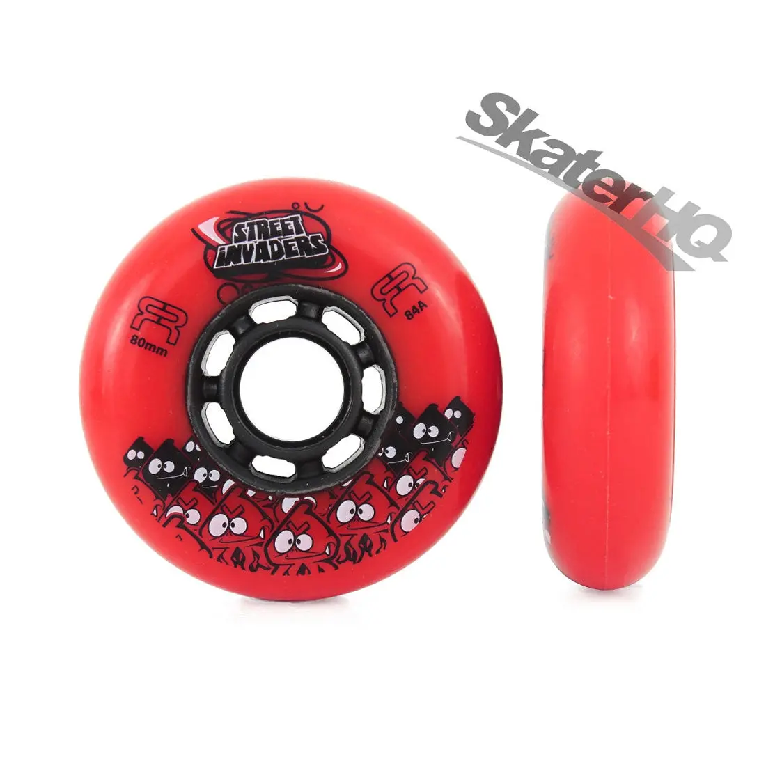 Fr Street Invader 80Mm 84A 4Pk - Red 1