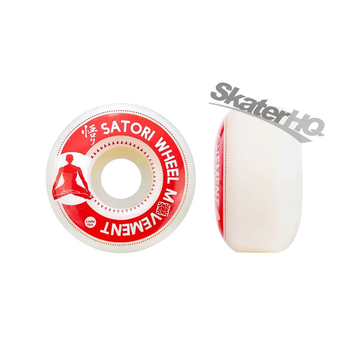 Satori Meditation 53Mm 98A Slim - Red 1