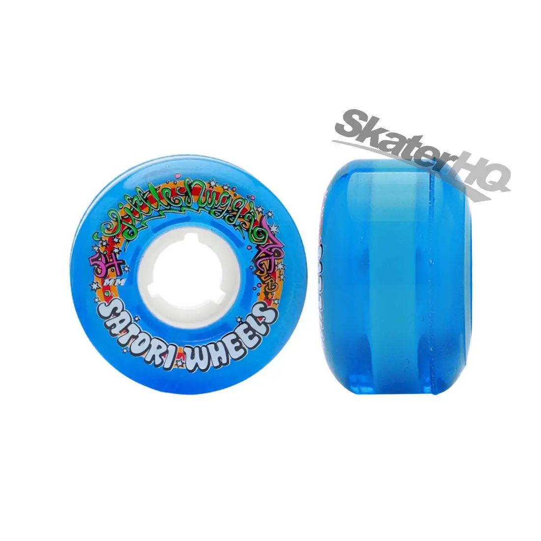 Satori Lil Nugz 54Mm 78A 4Pk - Clear Blue 1
