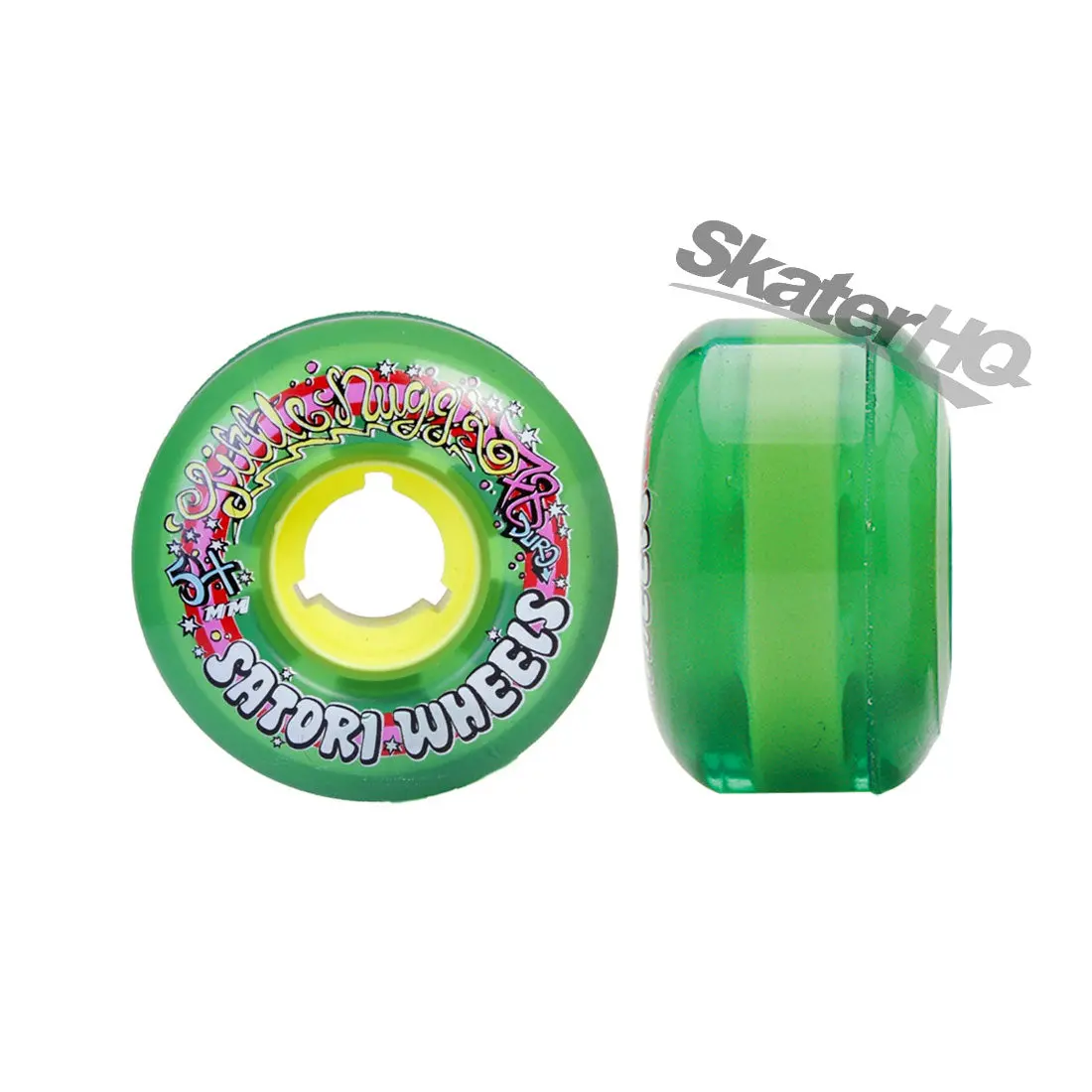 Satori Lil Nugz 54Mm 78A 4Pk - Clear Green 1