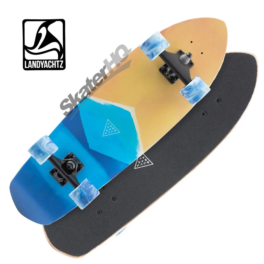 Landyachtz Pocket Knife 29 Surfskate Complete - Watercolour 1