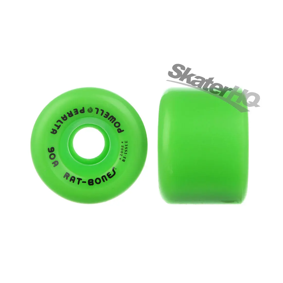 Powell Peralta Rat Bones 60Mm 90A Reissue 4Pk - Green 1