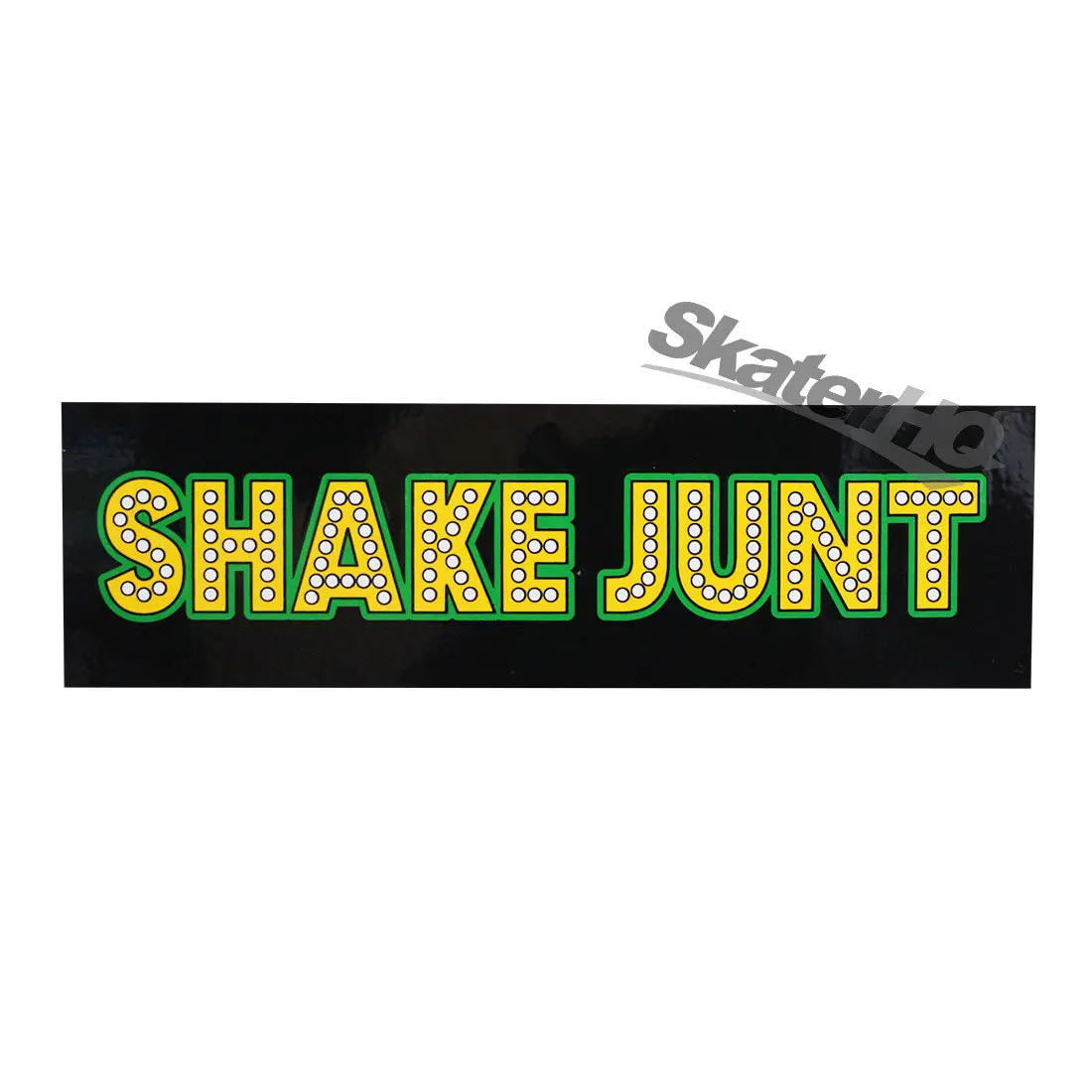 Shake Junt Stretch Logo Sticker - Black 1