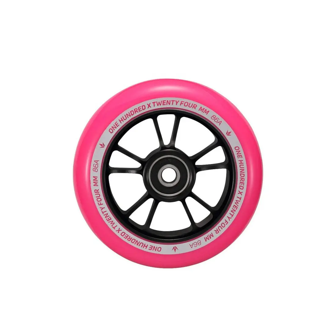 Envy 100Mm Wheel - Pink/Black 1