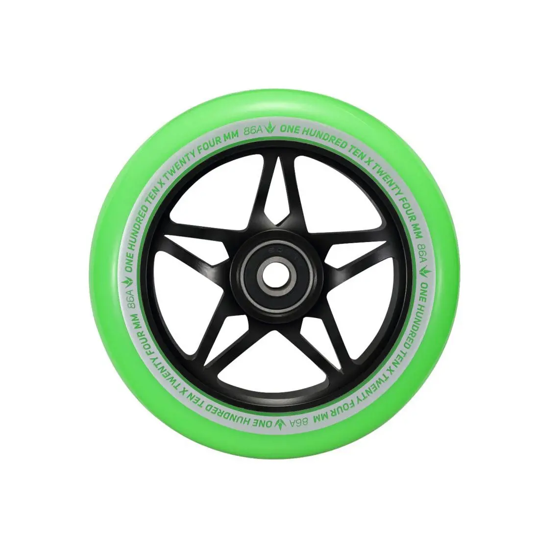 Envy S3 110Mm Wheel - Green 1
