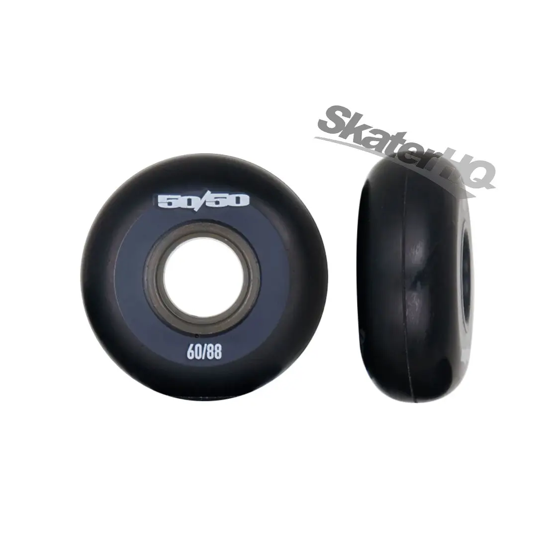 50/50 60Mm 88A Wheels 4Pk - Black 1