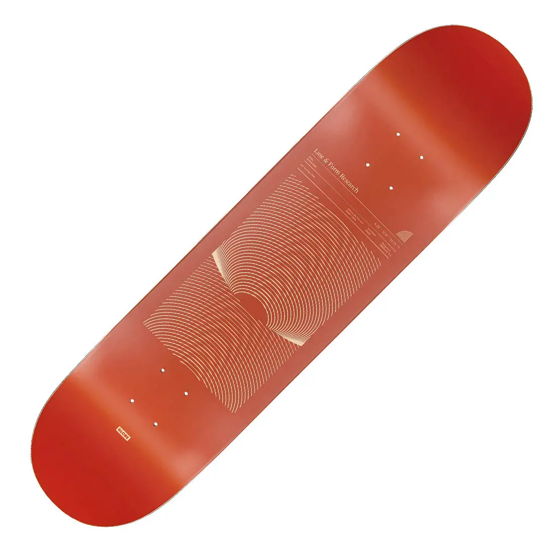 Globe G1 Lineform 8.25 Deck - Cinnamon 1