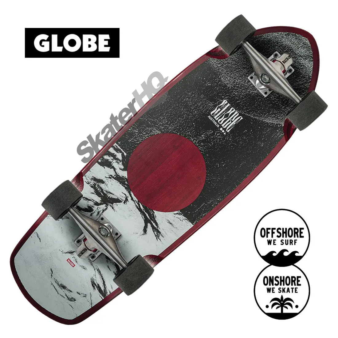 Globe Stubby 30 Complete - On Shore/Cherry Bamboo 1