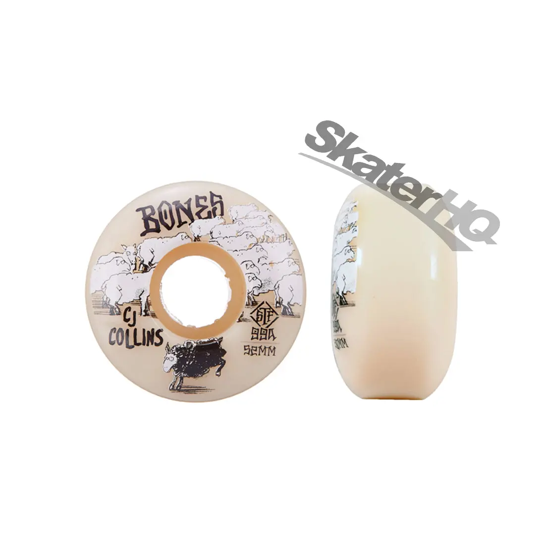 Bones Stf V3 Slims 52Mm 99A Collins Black Sheep 1