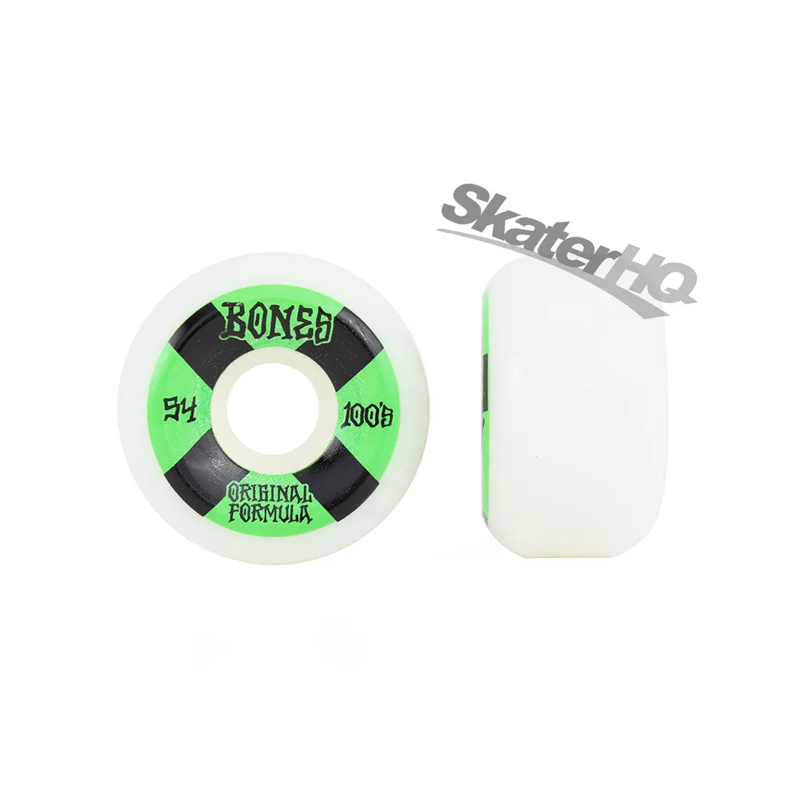 Bones Og 100S V5 Sidecut 54Mm - White/Green 1
